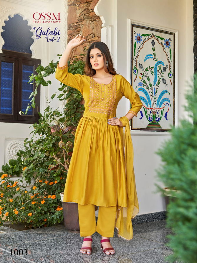 Gulabi Vol 2 By Ossm Readymade Salwar Suit Catalog